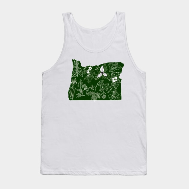 Native Plants of Oregon Tank Top by FernheartDesign